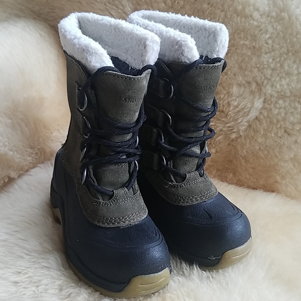 Lands' End Kids Lace-up Snowboot